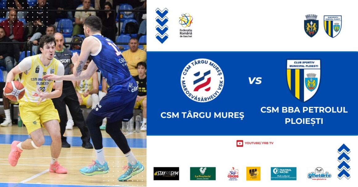LNBM: deplasare la Târgu Mureş, mâine seară, pentru CSM BBA Petrolul Ploieşti!