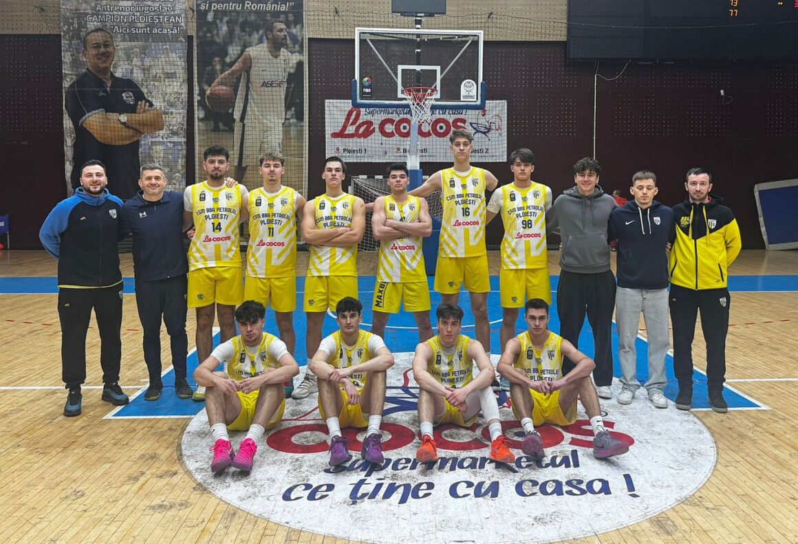 CSM CSŞ BBA Petrolul Ploieşti U20 a trecut în „Olimpia” de CSO Voluntari: 86-75!
