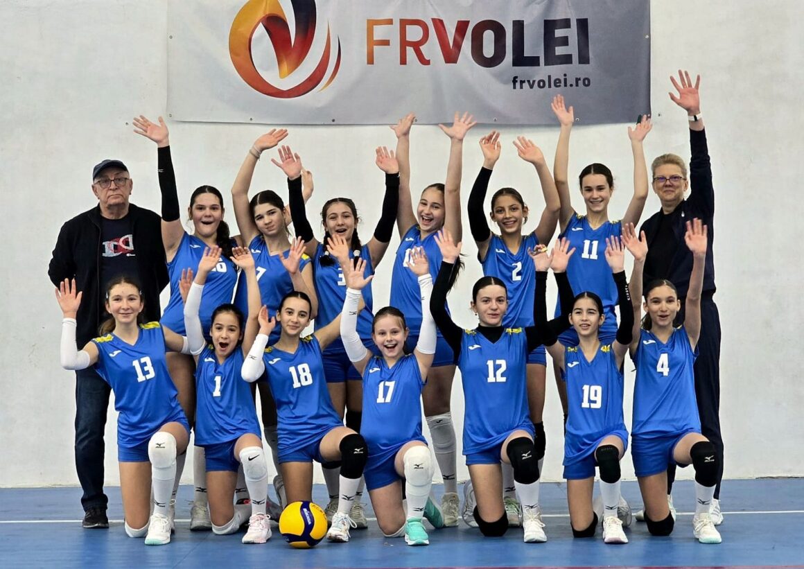 Echipa de Minivolei (U13) a CSM Ploieşti, pas important spre Faza Semifinală I a campionatului!