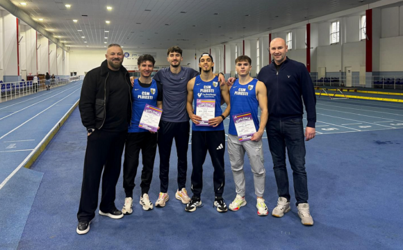 Atleţii de la CSM Ploieşti, o medalie de aur şi 3 de argint la Cupa României de Sală pentru Seniori!