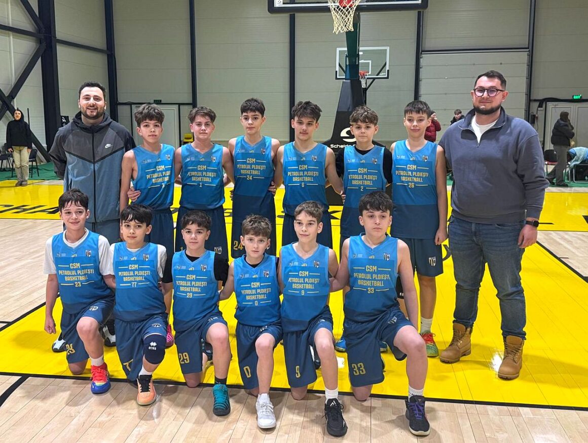 CSM BBA Petrolul Ploieşti „U13”, pas important spre Turneul Semifinal al campionatului!