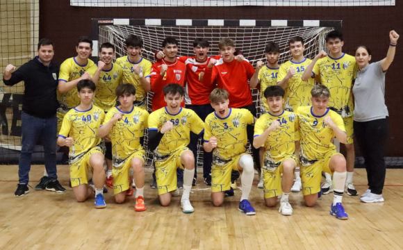 Echipa de handbal juniori 1, încă un pas spre Faza Semifinală a campionatului!