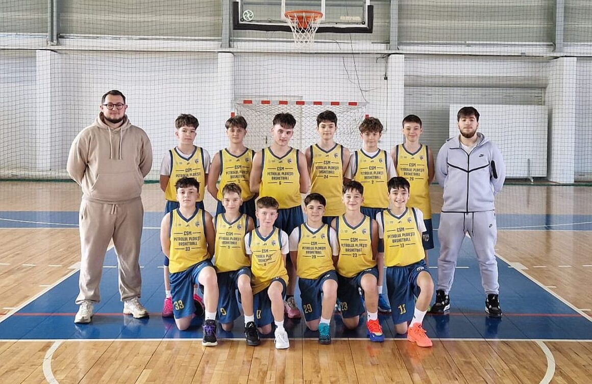 CSM BBA Petrolul Ploieşti „U13”, calificată în Faza a III-a a campionatului cu 6 victorii!