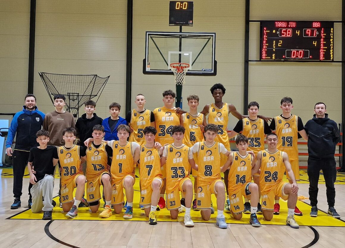 CSM CSŞ BBA Petrolul Ploieşti „U16”, victorie clară cu CSM Târgu Jiu: 91-58!