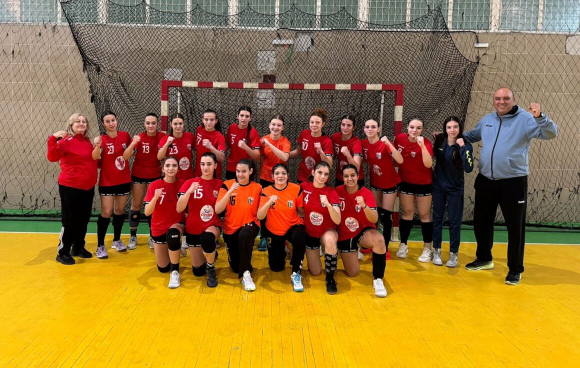 Echipa de handbal junioare 2, încă un pas spre Turneul Semifinal al campionatului!