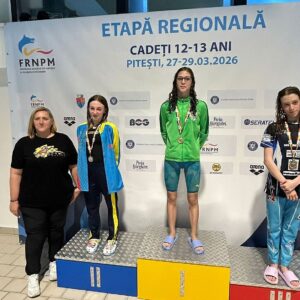 Alexandra Dosaru, aur şi bronz la Etapa Regională a Campionatului Naţional de Cadeţi, de la Piteşti!