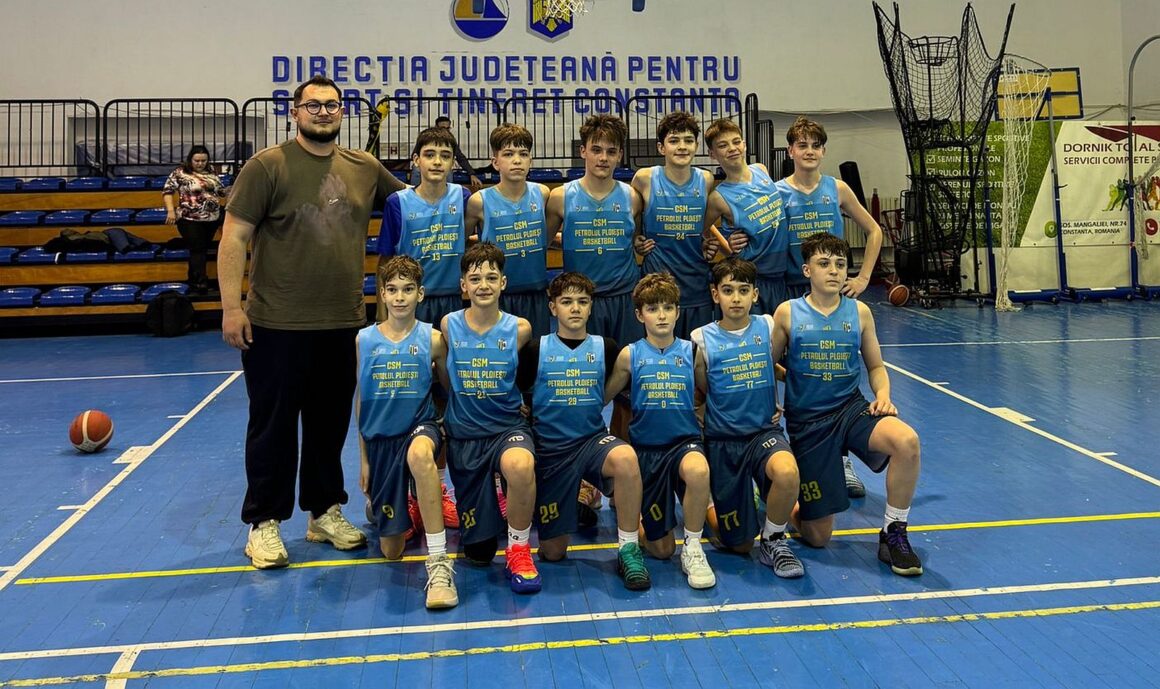 CSM BBA Petrolul Ploieşti „U13” s-a calificat la Turneul Semifinal al campionatului!