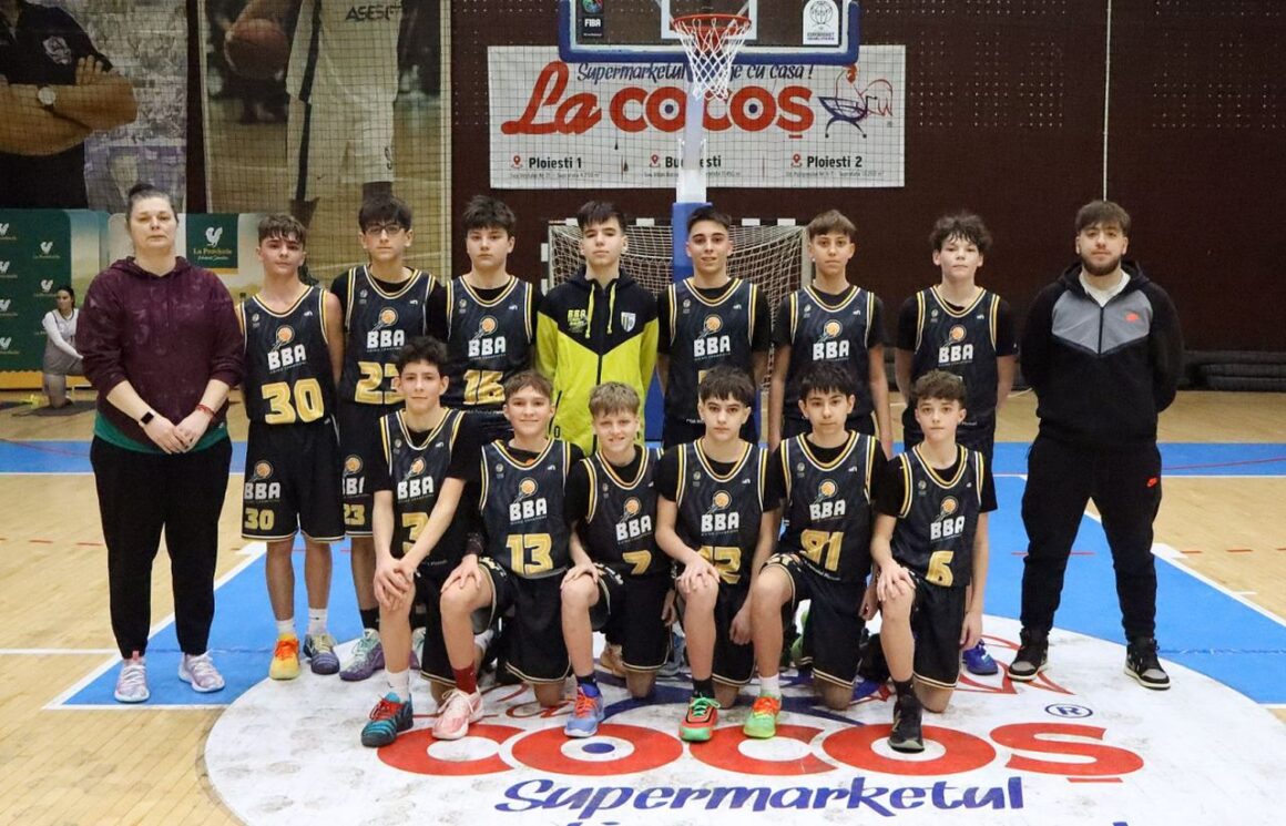 CSM BBA Petrolul Ploieşti „U14” s-a calificat la Turneul Semifinal al campionatului!