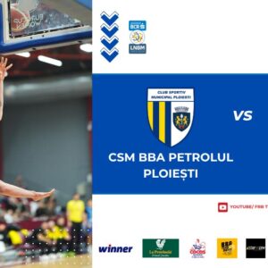 LNBM: CSM BBA Petrolul Ploieşti – Rapid Bucureşti, mâine seară, în Sala „Olimpia”!