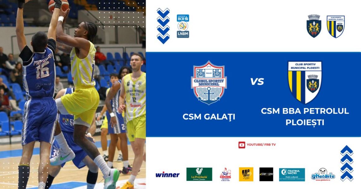 LNBM: deplasare la Galaţi, mâine după-amiază, pentru CSM BBA Petrolul Ploieşti!