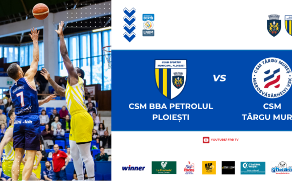 Conducem cu 2-0 şi seria CSM BBA Petrolul Ploieşti – CSM Târgu Mureş se mută, mâine seară, în „Olimpia”!