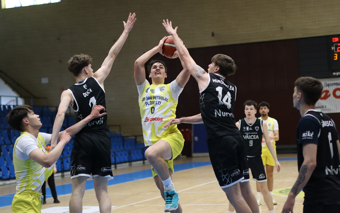 CSM BBA Petrolul 2 Ploieşti, succes în 7 oameni cu CS Vâlcea 2: 80-72 (24-17, 19-13, 18-22, 19-20)!