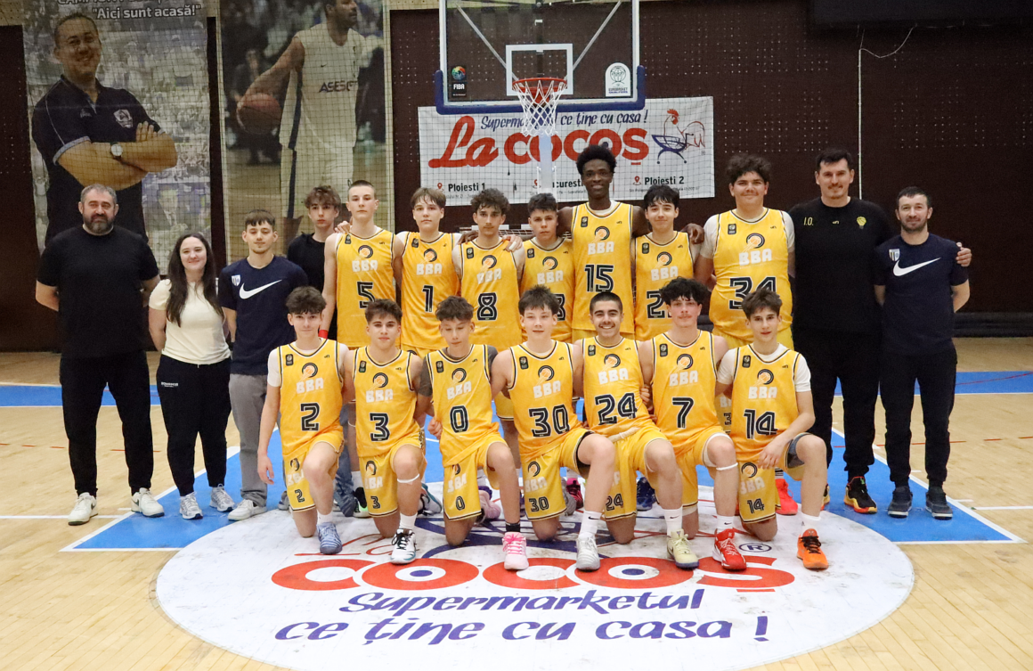CSM BBA CSŞ Petrolul Ploieşti joacă, mâine, în „Olimpia”, finala campionatului naţional „U15”!