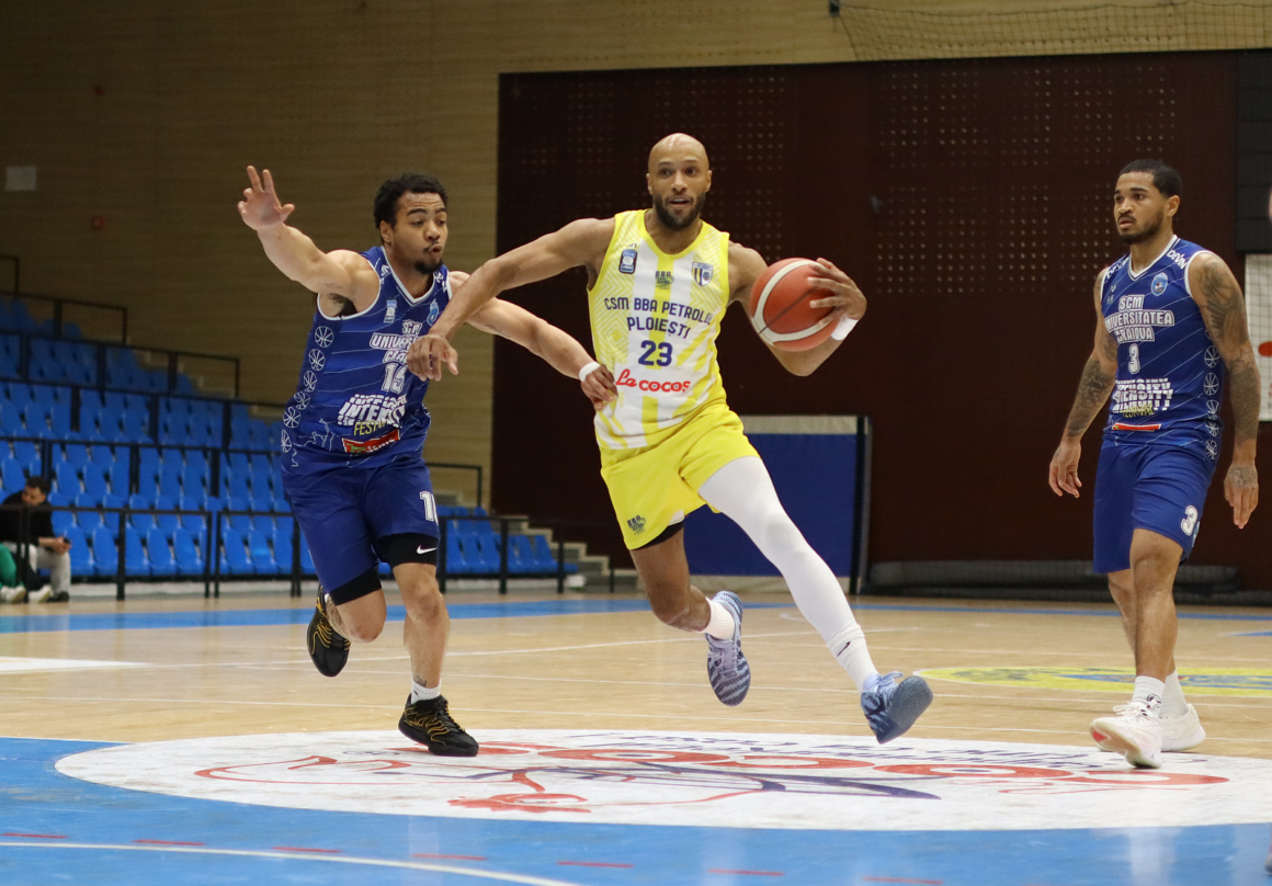 Diferenţă de motivaţie: CSM BBA Petrolul Ploieşti – SCM „U” Craiova 88-105
