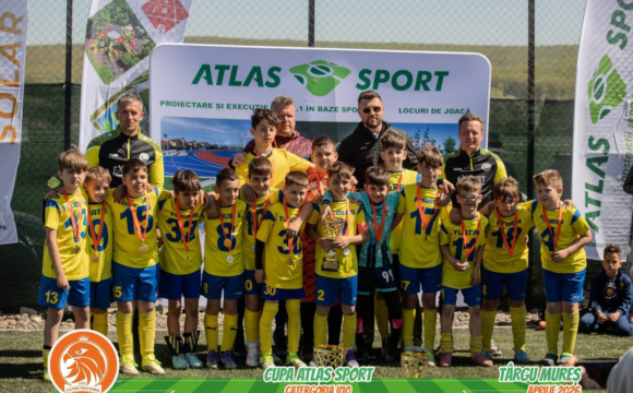 Echipa de fotbal U10 a CSM Ploieşti, pe locul al 3-lea la Cupa Atlas Sport, de la Târgu Mureş!