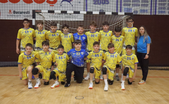Echipa de handbal juniori 3 încheie sezonul pe locul al 4-lea al Seriei C Geografice