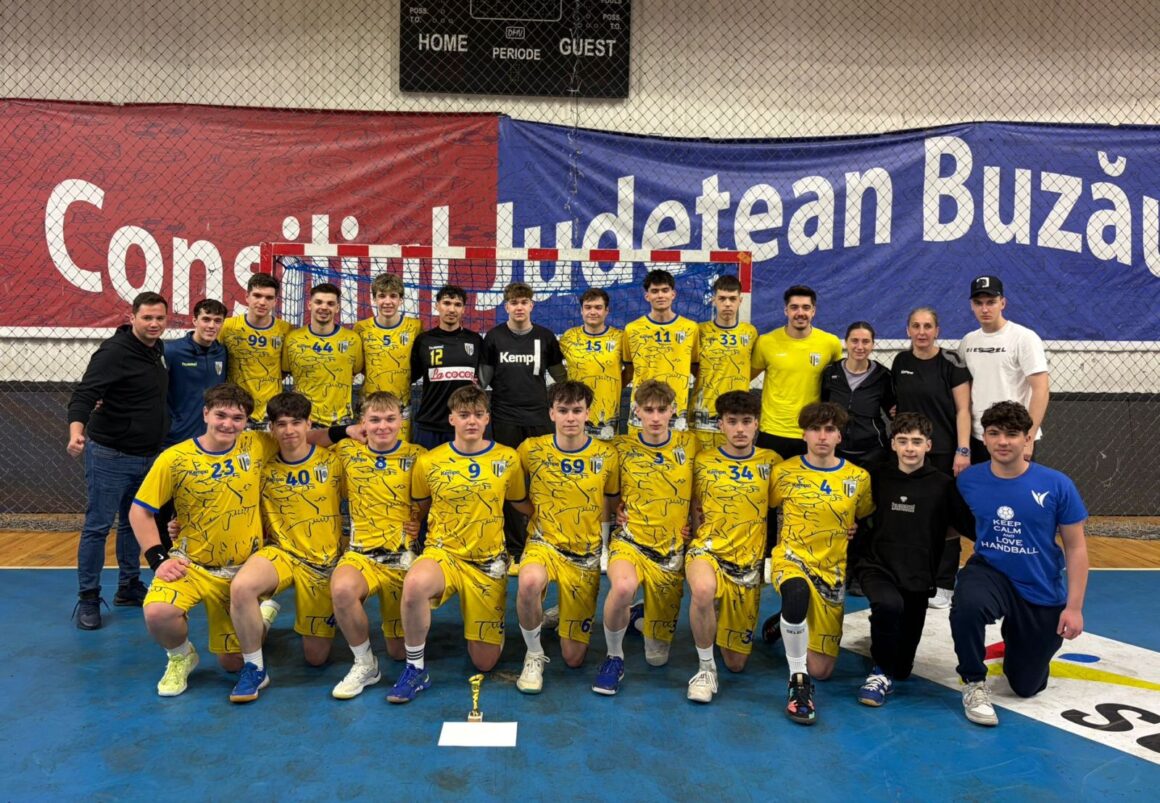 Echipa de handbal juniori 1, eliminată de Dinamo şi HC Buzău în Faza Semifinală a campionatului!