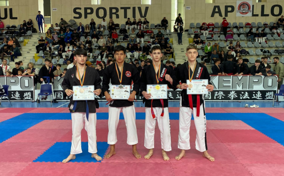 Robin Mihai, aur la Cupa României la Kempo – Submission!