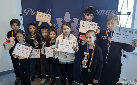 Weekend cu 8 medalii pentru sportivii secţiei de şah a CSM Ploieşti!