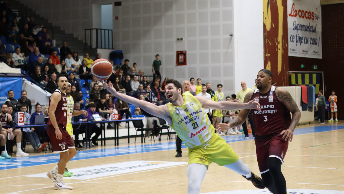 Din nou aproape de un rezultat bun: CSM BBA Petrolul Ploieşti – Rapid Bucureşti 78-84! Din nou aproape de un rezultat bun: CSM BBA Petrolul Ploieşti – Rapid Bucureşti 78-84!