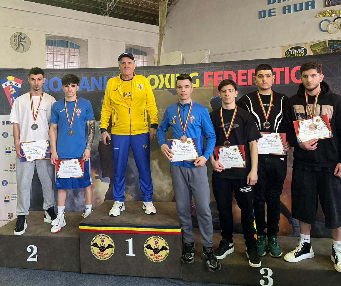 Boxerii pregătiţi de Titi Tudor, 6 medalii obţinute la Cupa României pentru Seniori şi Tineret!