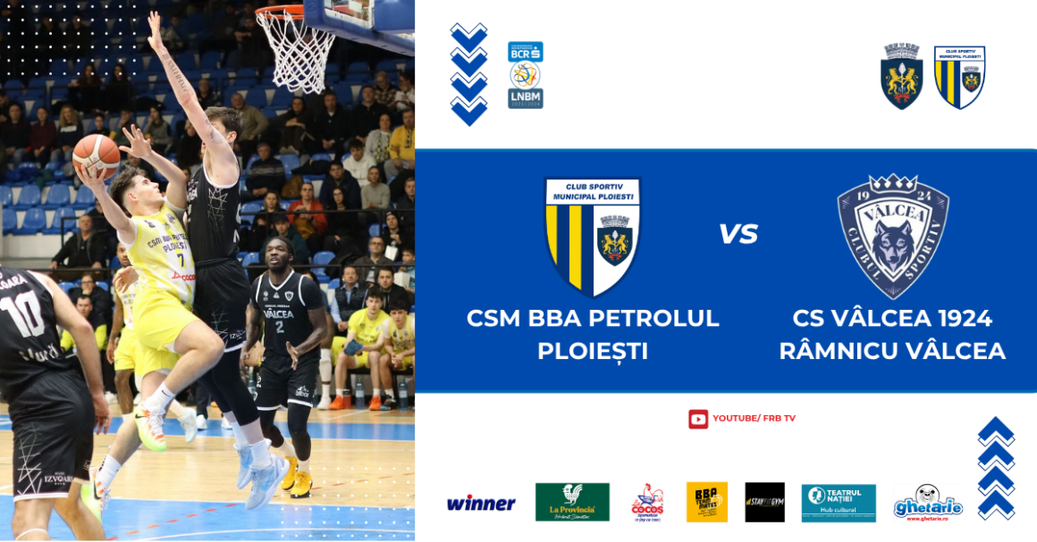 LNBM: meciul 2 dintre CSM BBA Petrolul Ploieşti şi CS Vâlcea, mâine seară, în „Olimpia”! LNBM: meciul 2 dintre CSM BBA Petrolul Ploieşti şi CS Vâlcea, mâine seară, în „Olimpia”!