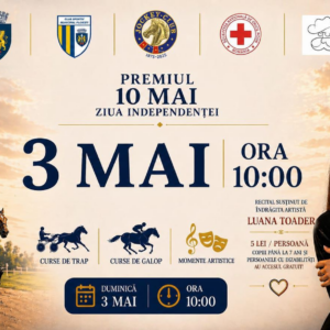 Hipodromul Ploieşti găzduieşte, duminică, Premiul „10 Mai – Ziua Independenţei”!