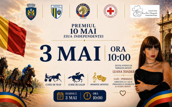 Hipodromul Ploieşti găzduieşte, duminică, Premiul „10 Mai – Ziua Independenţei”!