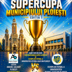Ploieștiul dă startul unui nou reper sportiv: Supercupa Municipiului Ploiești la Fotbal – Ediția I!