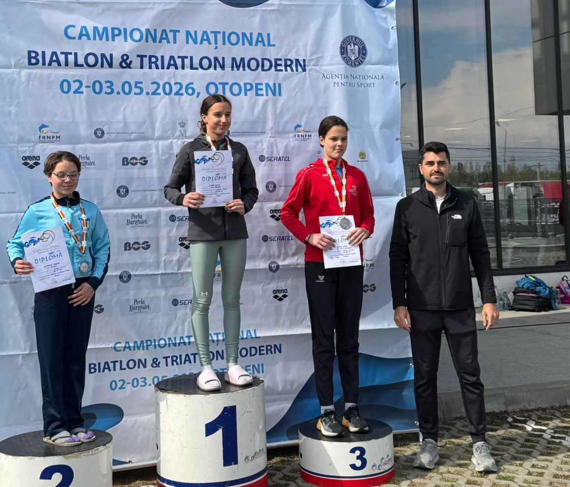 Din nou în top: Elena Literă, campioană naţională de biatlon la „Under 15”!