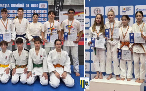 Judoka Lucas Chighvaria şi Mihai Toader, campioni naţionali de Juniori 4!