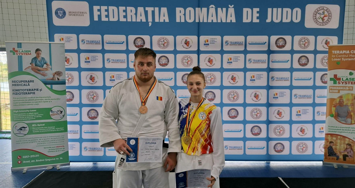 Judo: Vanessa Tolea, campioană naţională şi David Ţugui, medaliat cu bronz la Campionatul Naţional de Seniori!