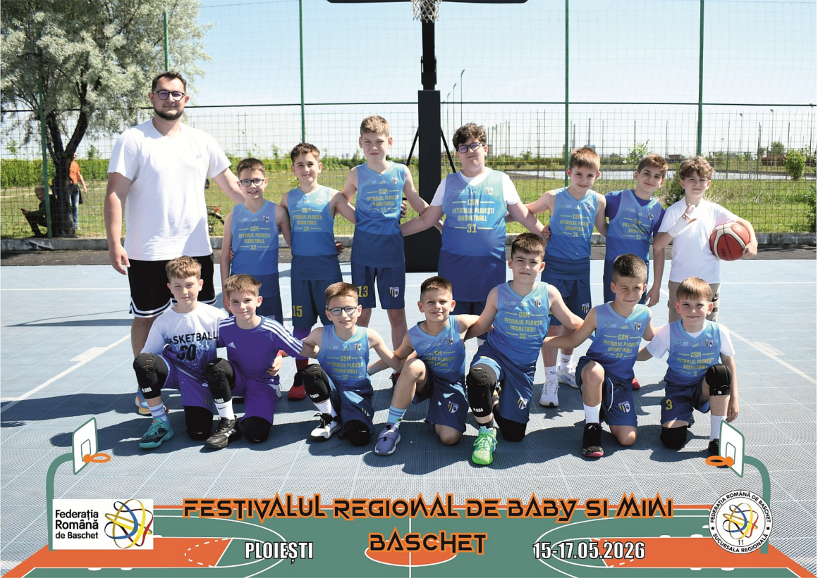 CSM BBA Petrolul Ploieşti, prezentă cu 3 echipe la Festivalul Regional de BabyBaschet şi MiniBaschet! CSM BBA Petrolul Ploieşti, prezentă cu 3 echipe la Festivalul Regional de BabyBaschet şi MiniBaschet!