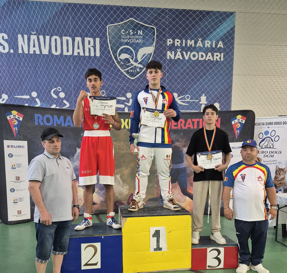 Boxerii de la CSM Ploieşti, 3 medalii obţinute la Cupa României pentru Cadeţi, de la Năvodari!
