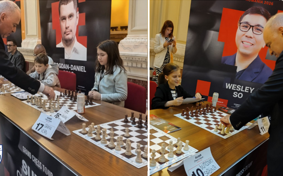 Şah: Melania Grigore şi Sophia Matală, meciuri demonstrative cu Garry Kasparov la Super Chess Classic România!