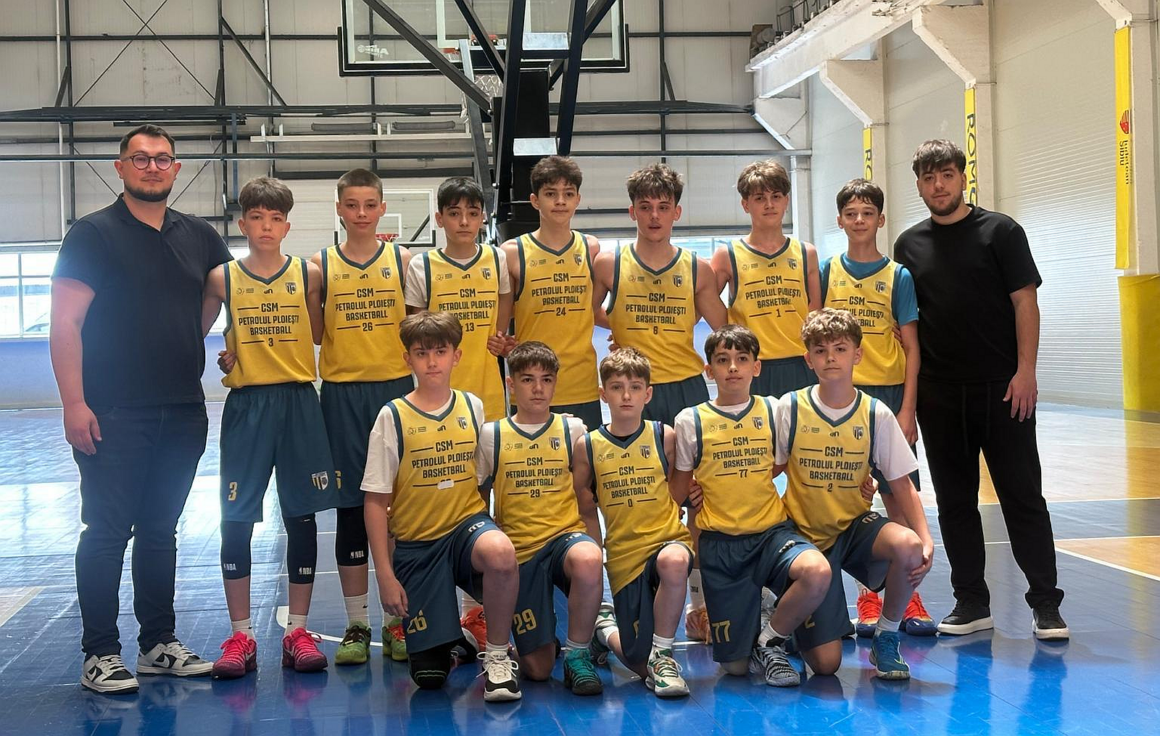 CSM BBA Petrolul Ploieşti „U13” s-a calificat la Turneul Final al campionatului!