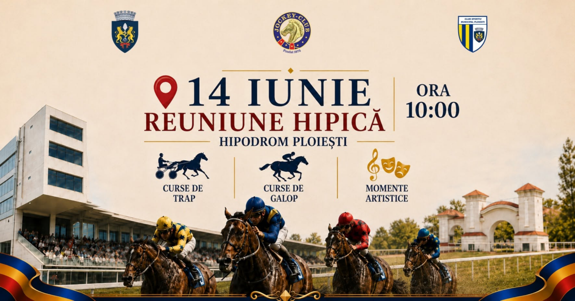 Reuniune cu 8 curse de trap şi galop, duminică, pe Hipodromul Ploieşti! Reuniune cu 8 curse de trap şi galop, duminică, pe Hipodromul Ploieşti!