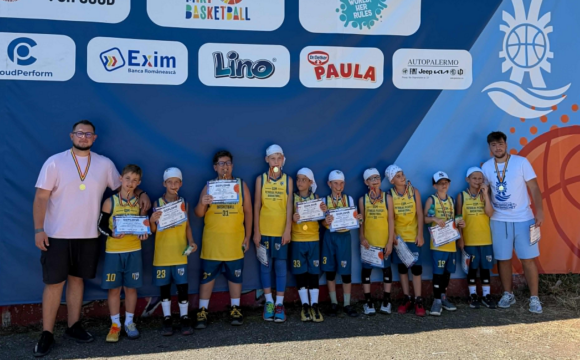 Cei mai mici baschetbalişti ai clubului au participat la Competiția Sportivă Națională de BabyBaschet!