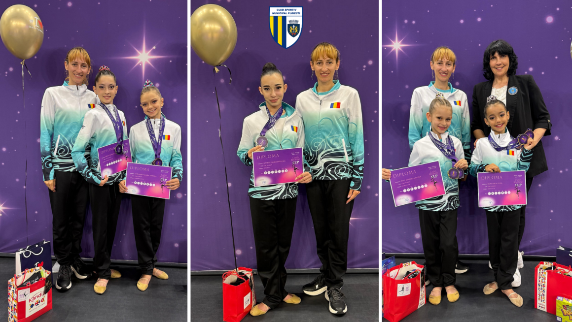 Gimnastele de la CSM Ploieşti, 7 medalii obţinute la Carla’s Rhythmic Cup, de la Braşov! Gimnastele de la CSM Ploieşti, 7 medalii obţinute la Carla’s Rhythmic Cup, de la Braşov!