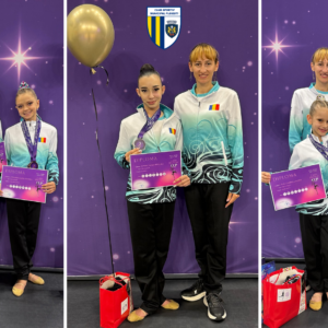 Gimnastele de la CSM Ploieşti, 7 medalii obţinute la Carla’s Rhythmic Cup, de la Braşov!