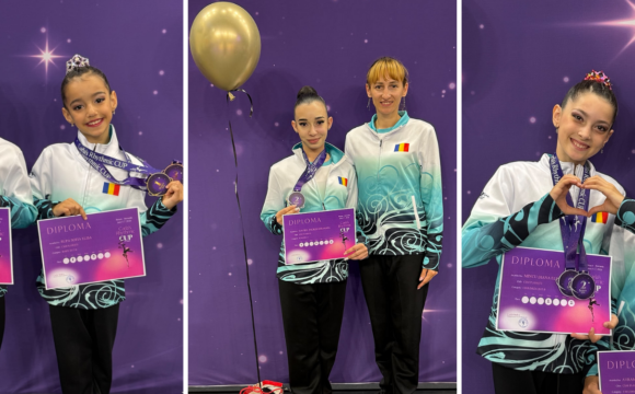 Gimnastele de la CSM Ploieşti, 7 medalii obţinute la Carla’s Rhythmic Cup, de la Braşov!