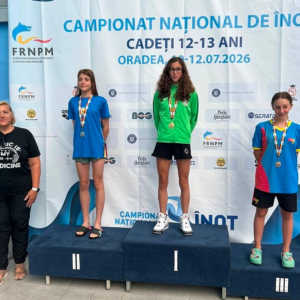 Nataţie: Alexandra Dosaru, dublă campioană naţională de cadete la 200 metri liber şi 800 metri liber!