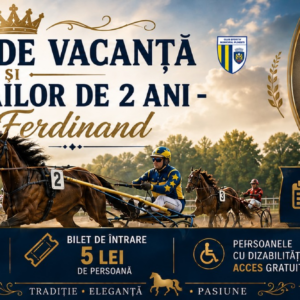 Hipodromul Ploieşti găzduieşte, duminică, Premiul de Vacanţă!