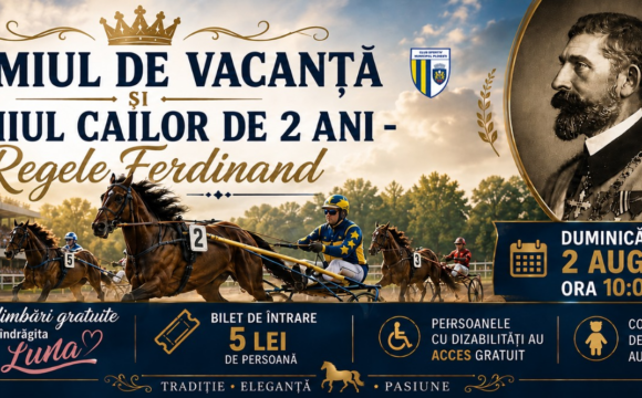 Hipodromul Ploieşti găzduieşte, duminică, Premiul de Vacanţă!