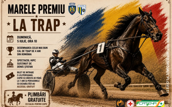 Hipodromul Ploieşti găzduieşte, duminică, Marele Premiu la Trap!