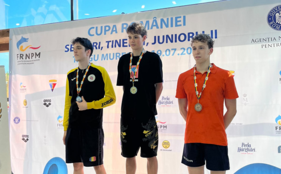 Înot: Darius Radu, campion naţional de tineret în proba de 800 metri liber!