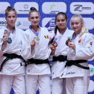 Vanessa Tolea, medalie de aur la „57 kg” la Cupa Europeană de Judo pentru Juniori, de la Paks!