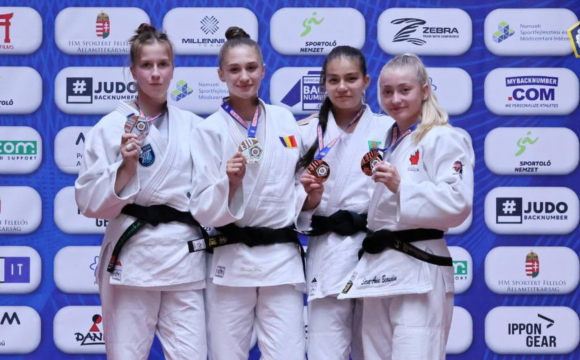 Vanessa Tolea, medalie de aur la „57 kg” la Cupa Europeană de Judo pentru Juniori, de la Paks!