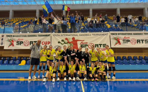 Echipa de handbal junioare 2, pe locul al 3-lea la FunSports Cup 2026, de la Braşov!