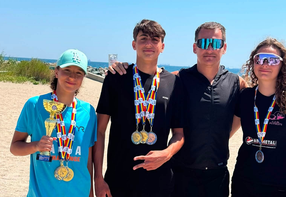 Sportivii de la CSM Ploieşti, 8 medalii de aur la Campionatul Național de Înot în Ape Deschise! Sportivii de la CSM Ploieşti, 8 medalii de aur la Campionatul Național de Înot în Ape Deschise!